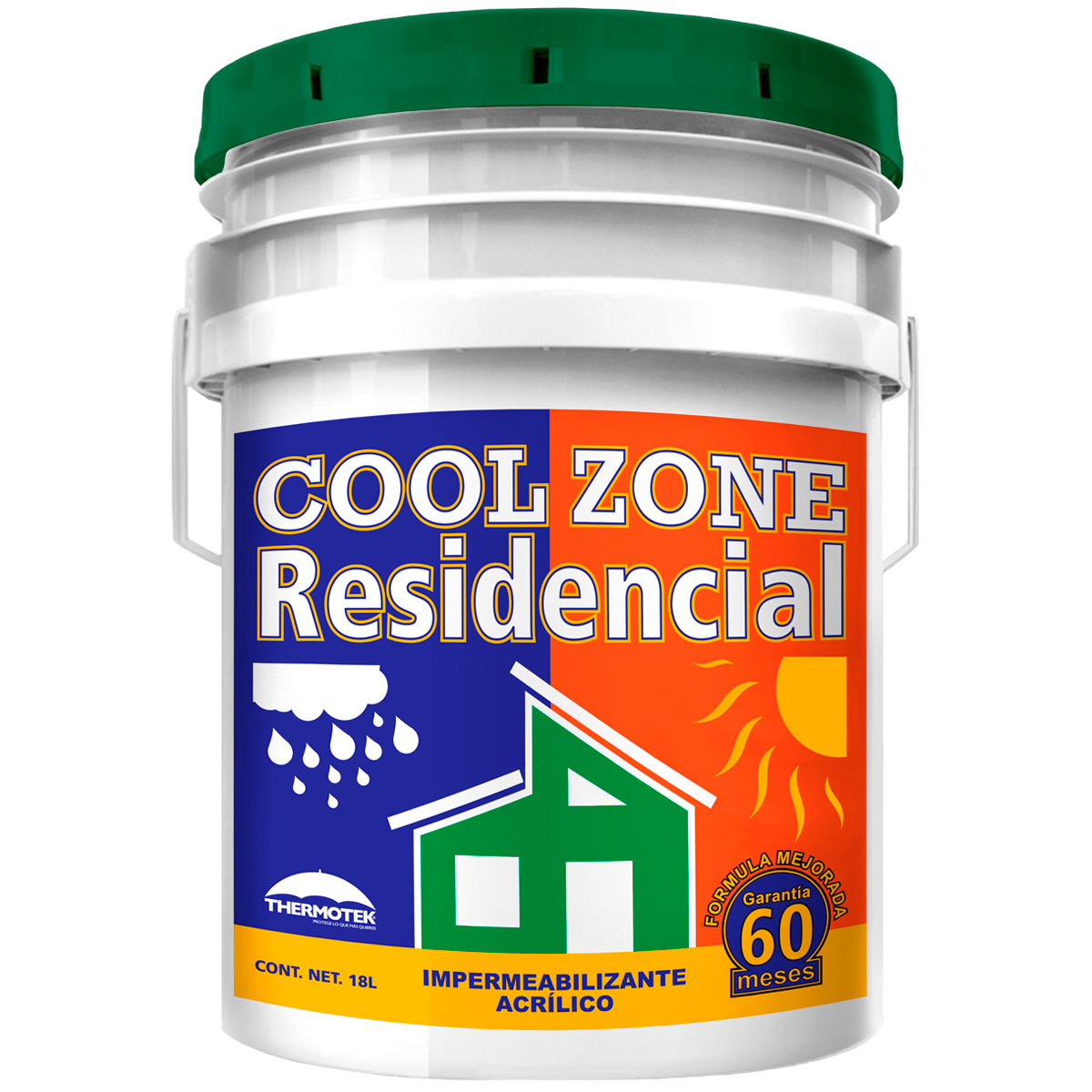 Impermeabilizante Cool Zone 60 Meses Fibratado